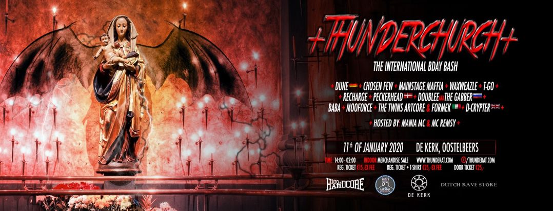 Thunderchurch The International BDay Bash Thunderchurch The International BDay Bash Logo