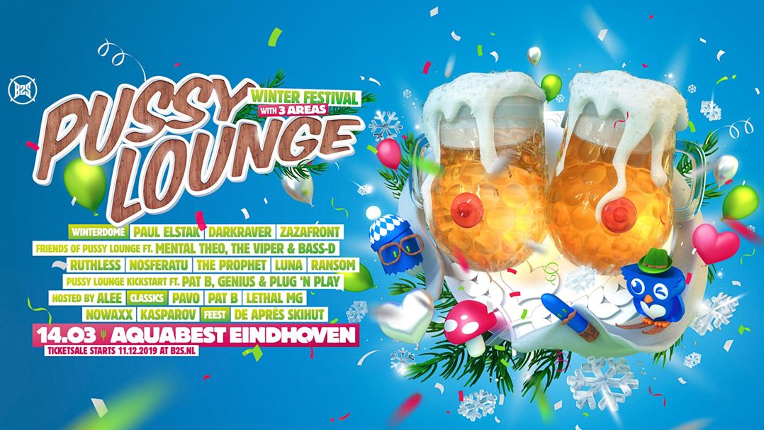 Pussy Lounge Wintercircus Pussy Lounge Wintercircus Logo