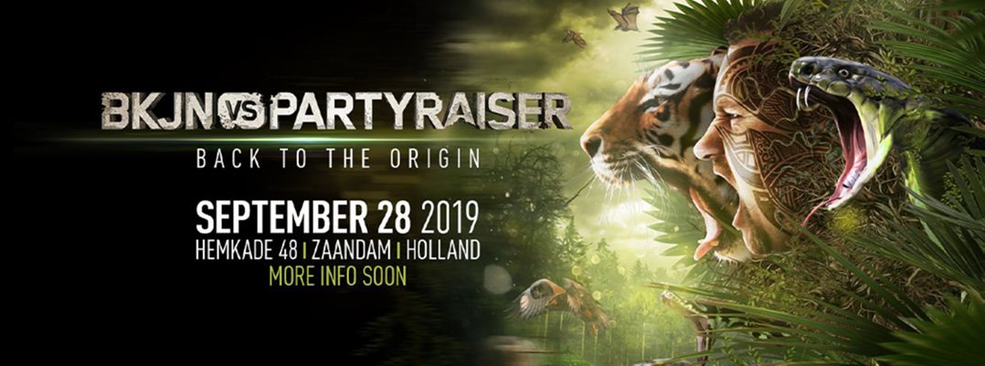 BKJN vs. Partyraiser - back to the origin  Logo