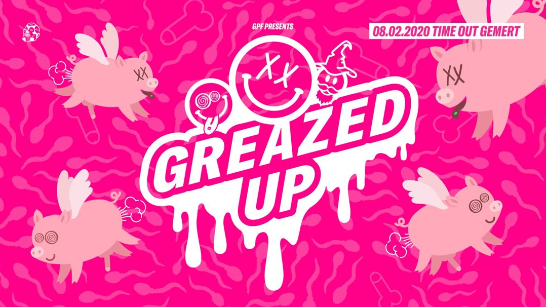 GPF Presents: GREAZED UP Logo