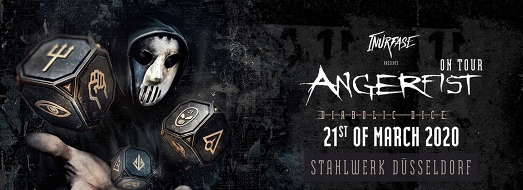 Inurfase pres. Angerfist - Diabolic Dice on Tour Logo