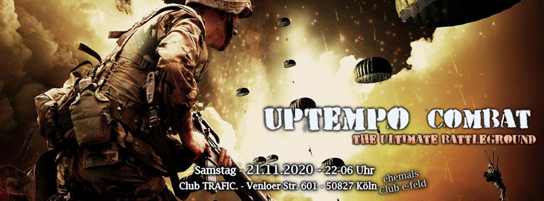 Uptempo Combat - The Ultimate Battleground Logo