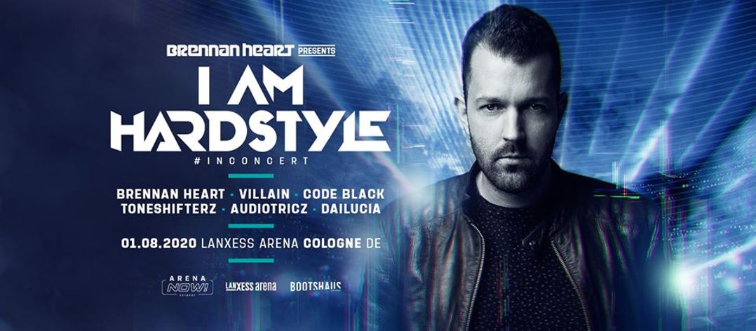 Brennan Heart presents I AM HARDSTYLE in concert Logo