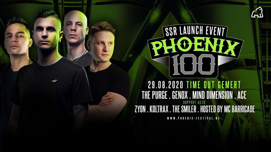 Phoenix 100 - SSR Launch Logo