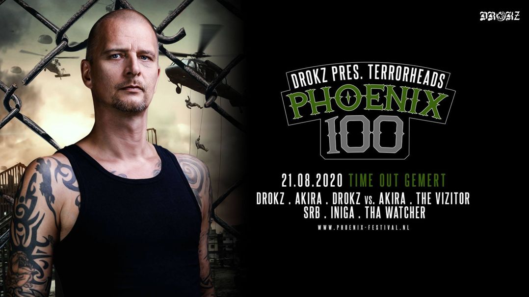 Phoenix 100 - Drokz Terrorheads Phoenix 100 - Drokz Terrorheads Logo