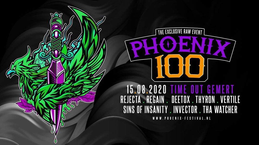 Phoenix 100 - Exclusive RAW Phoenix 100 - Exclusive RAW Logo