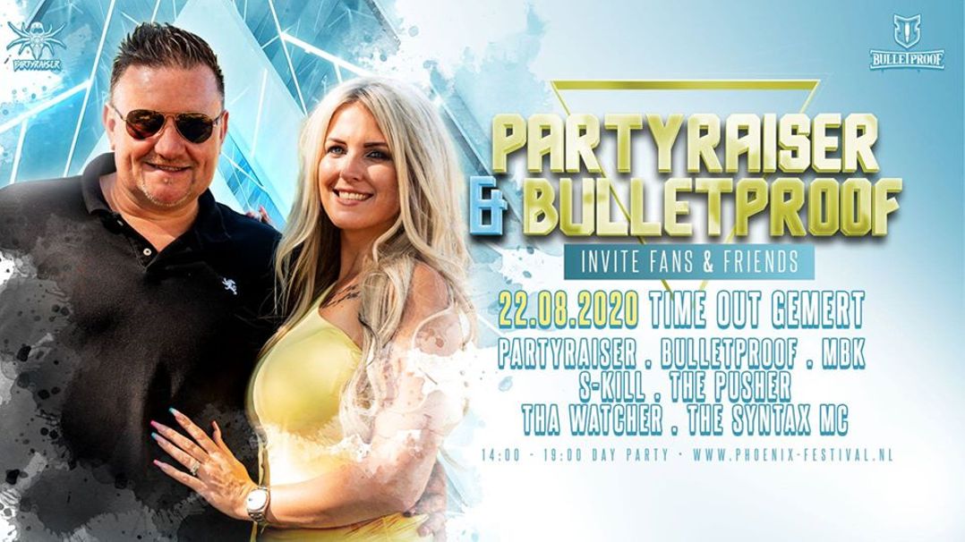 Partyraiser & Bulletproof Logo