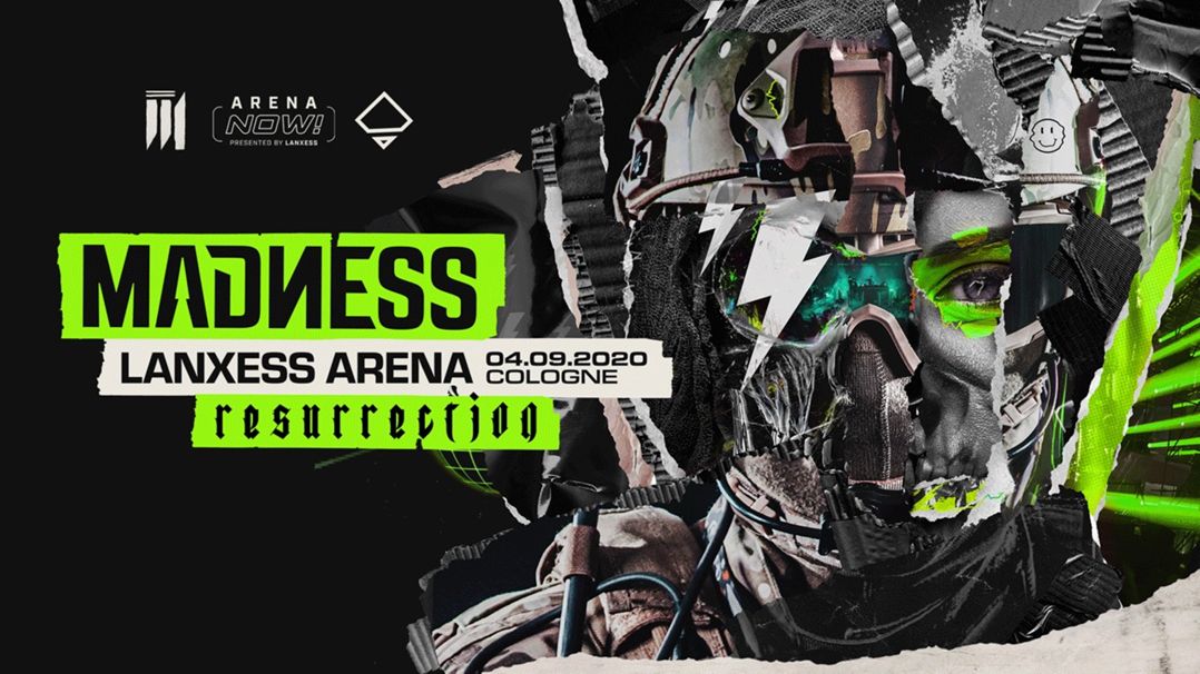 MADNESS | Resurrection | Lanxess Arena Logo