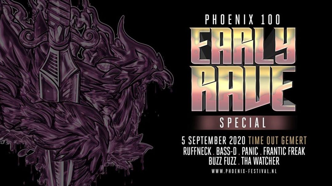 Phoenix 100 - Early Rave Special Logo