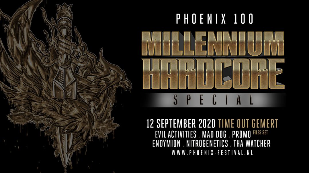 Phoenix 100 - Millennium Hardcore Logo