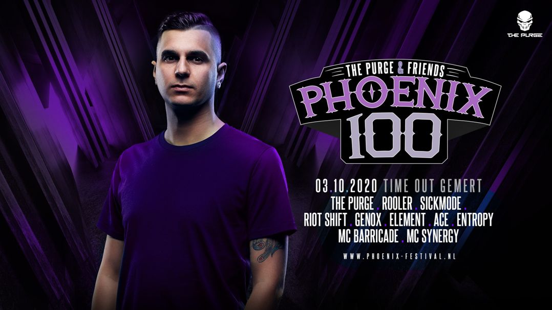 Phoenix 100 - The Purge & Friends Logo