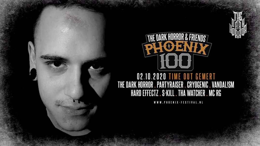 Phoenix 100 -  The Dark Horror & Friends Logo