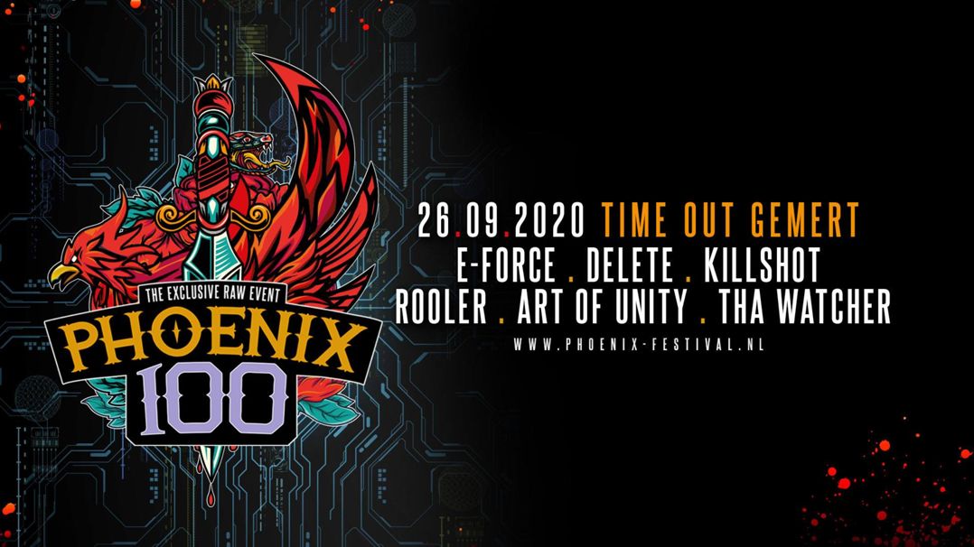 Phoenix 100 - Exclusive Raw Phoenix 100 - Exclusive Raw Logo