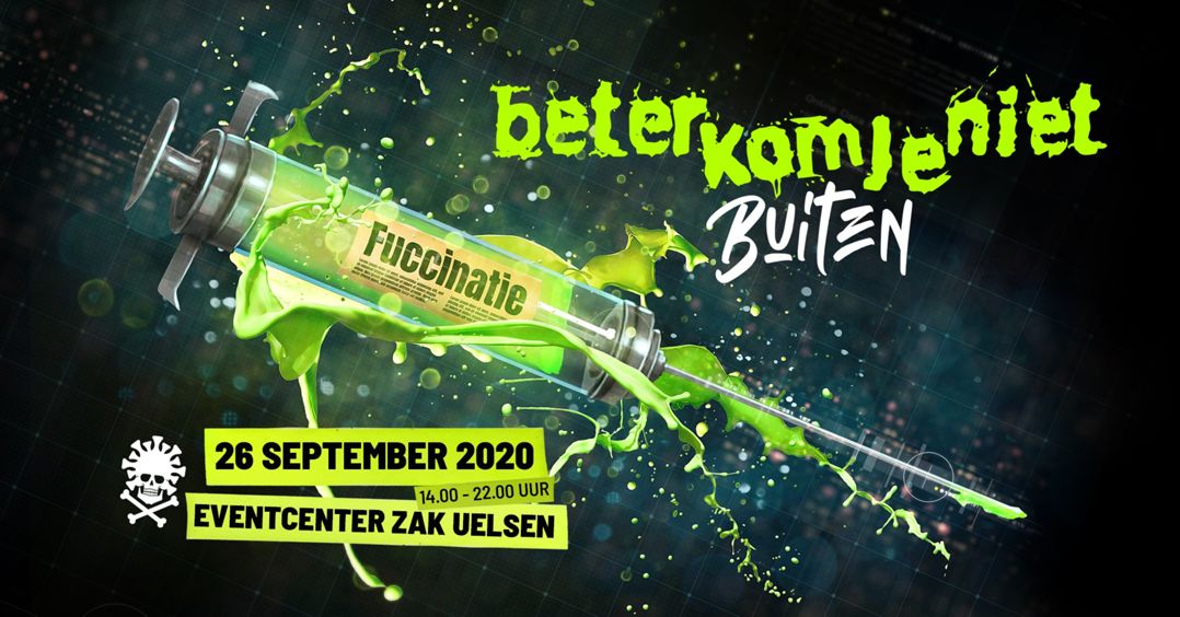 Beter Kom Je Niet - Buiten Logo