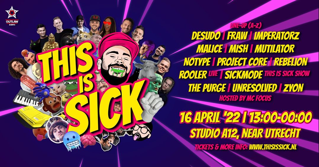 This is Sick! Sickmode's Birthday Bash This is Sick! Sickmode's Birthday Bash Logo
