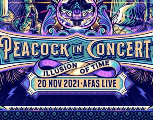 Peacock in Concert - Illusion of Time Logo