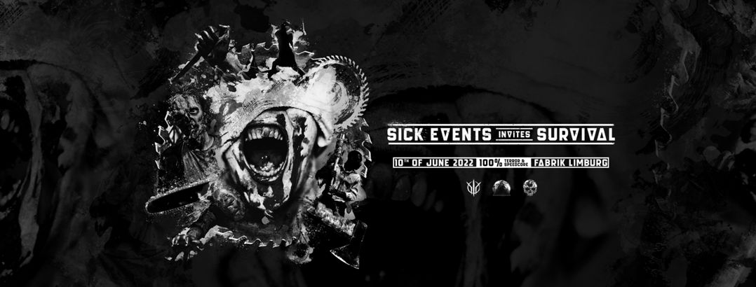Sick Events invites Survival Sick Events invites Survival Logo