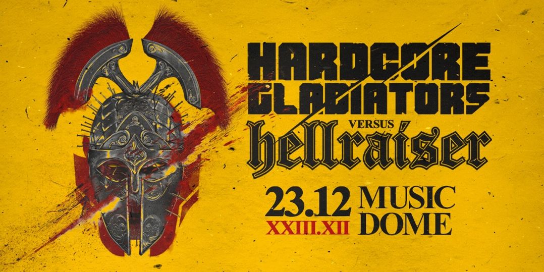 Hardcore Gladiators versus Hellraiser Logo