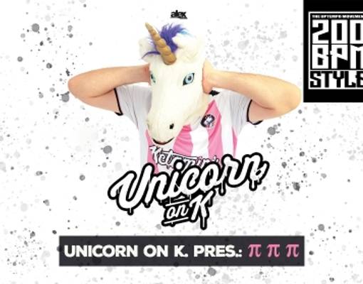 200 BPM Style - Unicorn on K Logo