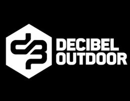 Decibel Outdoor 25 Years | Fr.–Mo. Logo