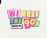 We love the 90s Logo